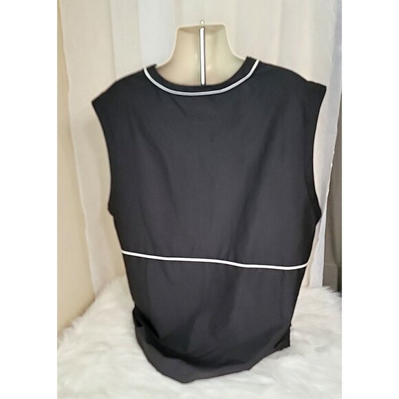 Men's UGA Black Vest Sz XXL Golf Sport Light Weight Cutter Buck - Picture 2 of 8